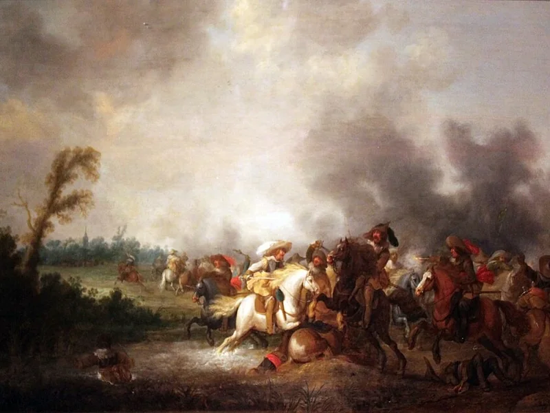 1605-Palamedes Palamedesz I - Impegno di cavalleria